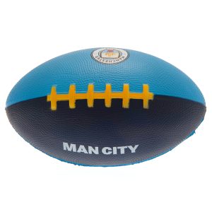 manchester city fc mini foam american football