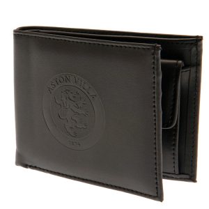 aston villa fc debossed wallet