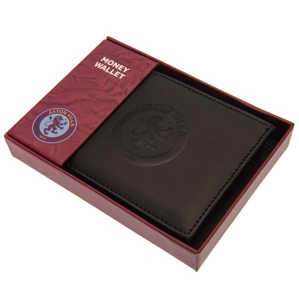 aston villa fc debossed wallet
