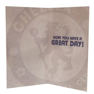 chelsea fc retro shirt birthday card