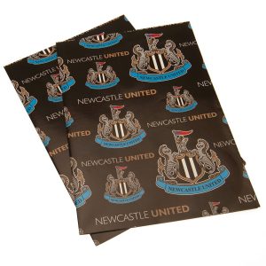 newcastle united fc text gift wrap