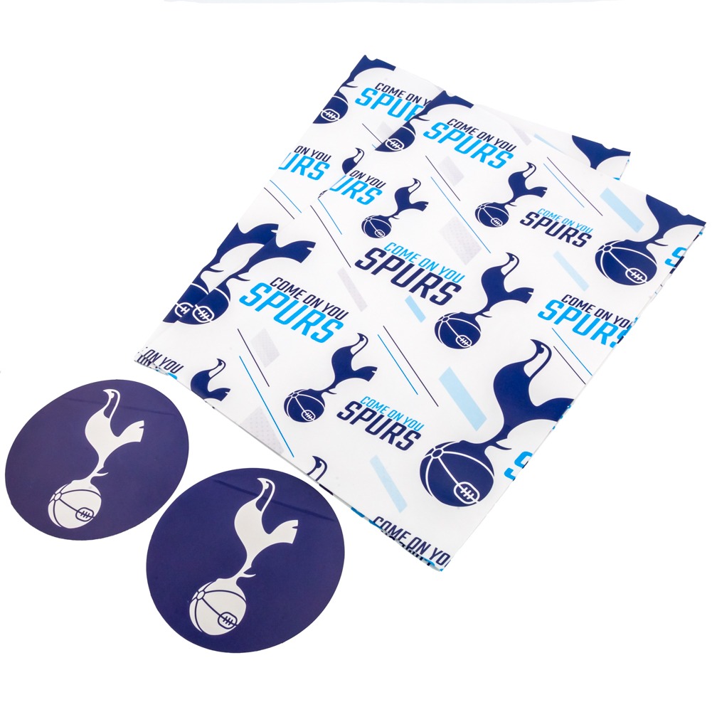 tottenham hotspur fc text gift wrap