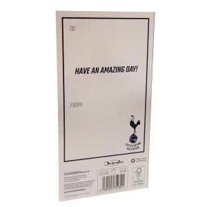 tottenham hotspur fc crest birthday card