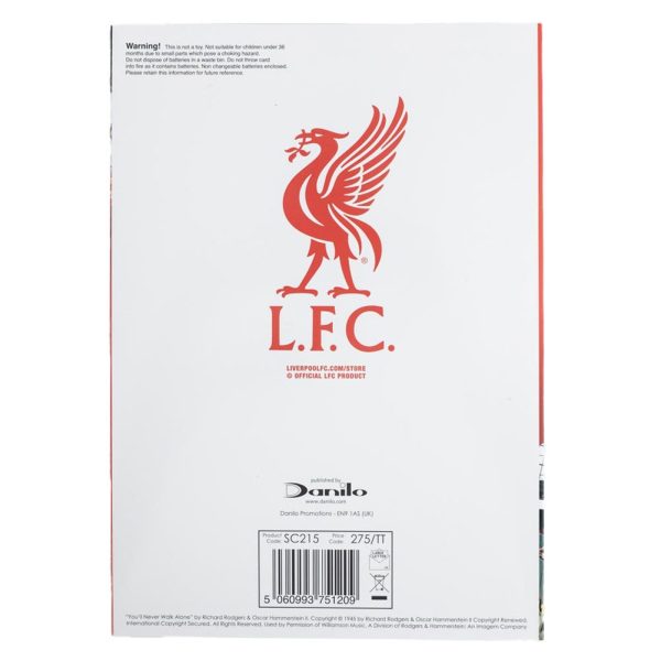 liverpool fc musical birthday card