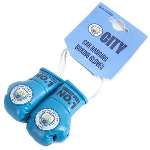 manchester city fc mini boxing gloves
