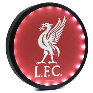 liverpool fc metal led logo sign