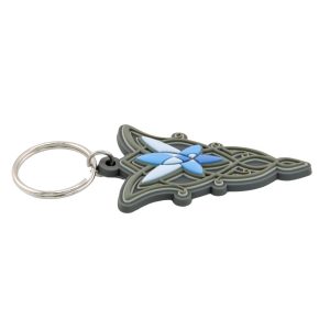 the lord of the rings evenstar pvc keyring