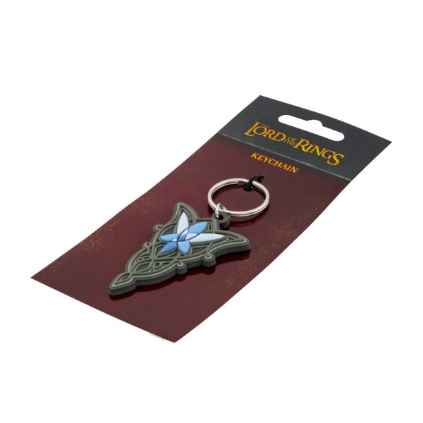the lord of the rings evenstar pvc keyring