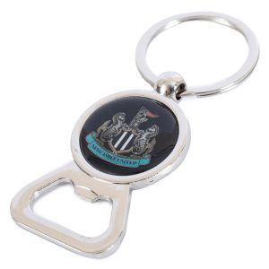 newcastle united fc bottle opener keyring