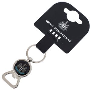 newcastle united fc bottle opener keyring