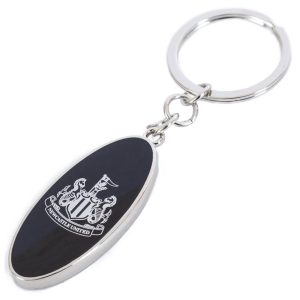 newcastle united fc ultimate oval keyring