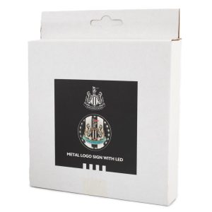 newcastle united fc metal led logo sign