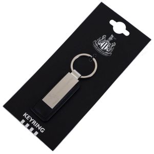 newcastle united fc leather key fob