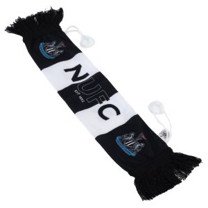newcastle united fc mini car bar scarf