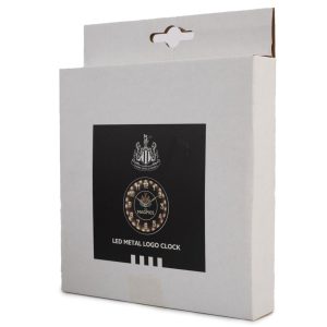 newcastle united fc led magpies wall clock
