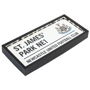 newcastle united fc metal led street sign