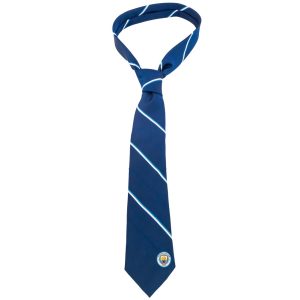 manchester city fc stripe tie