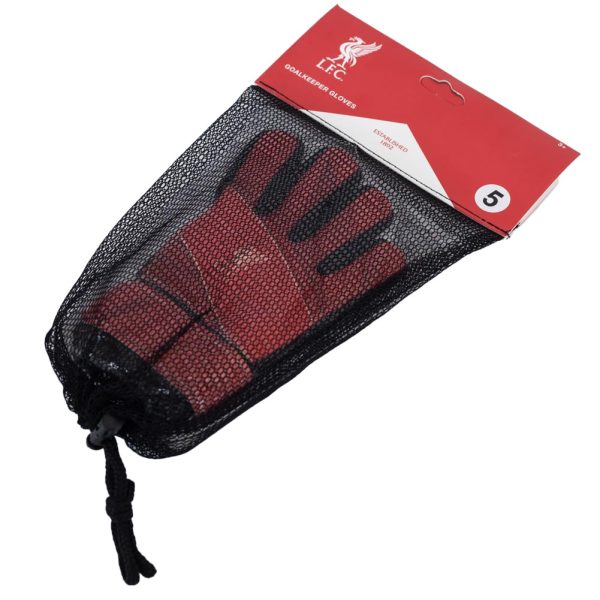liverpool fc fuse goalkeeper gloves kids
