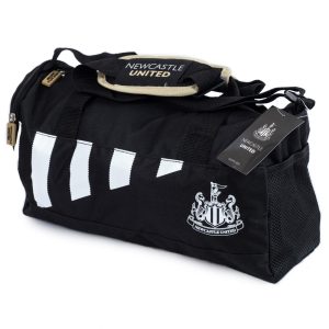 newcastle united fc stripe duffle bag