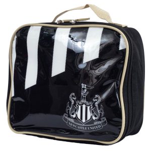 newcastle united fc stripe lunch bag