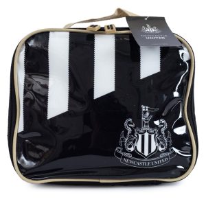 newcastle united fc stripe lunch bag
