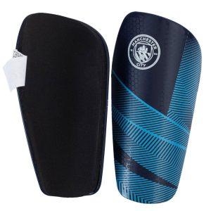 manchester city fc fuse shin pads kids