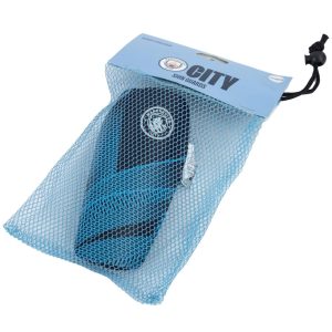 manchester city fc fuse shin pads kids