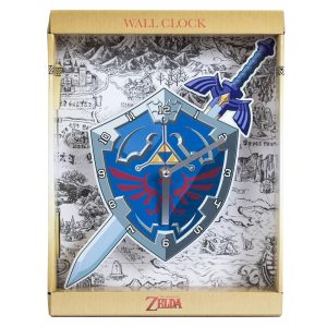 the legend of zelda metal wall clock