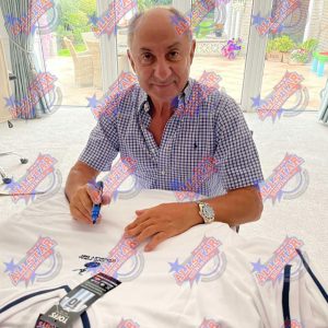 tottenham hotspur fc 1981 ardiles & villa signed shirts (dual fr