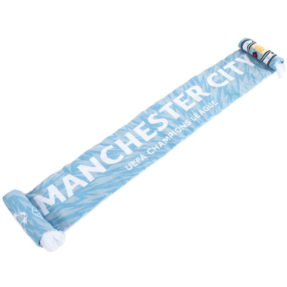 manchester city fc ucl scarf