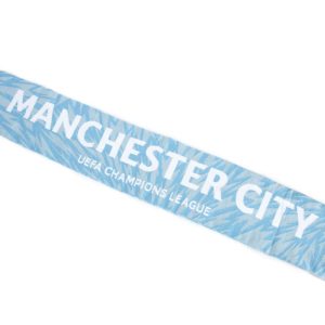 manchester city fc ucl scarf