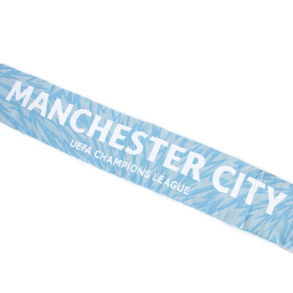 manchester city fc ucl scarf