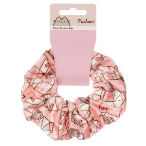 pusheen milkshake hair scrunchie