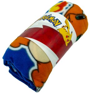 pokemon awesome team fleece blanket