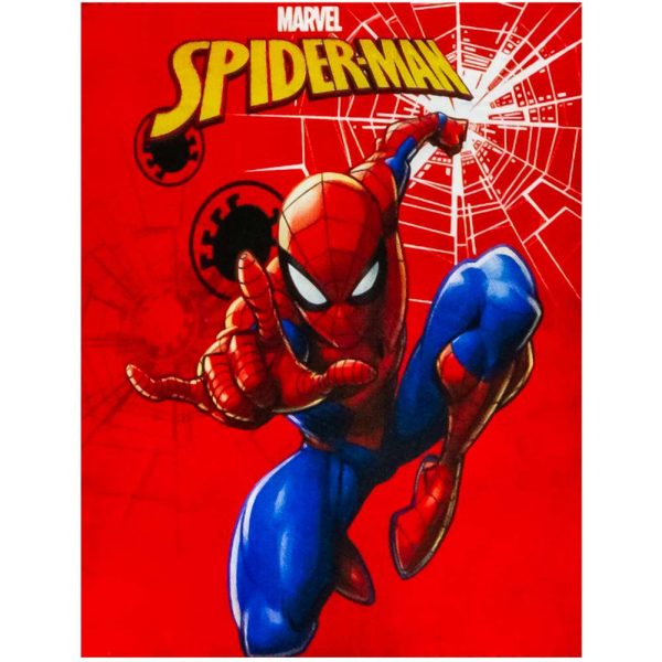 spider man fleece blanket