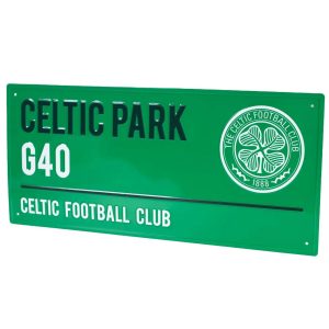 celtic fc colour street sign