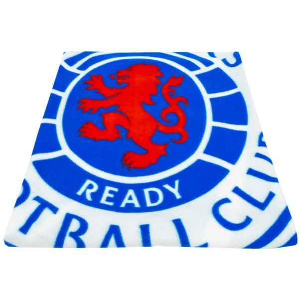 rangers fc pulse fleece blanket