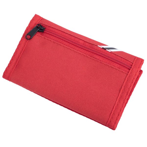 manchester united fc core stripe wallet