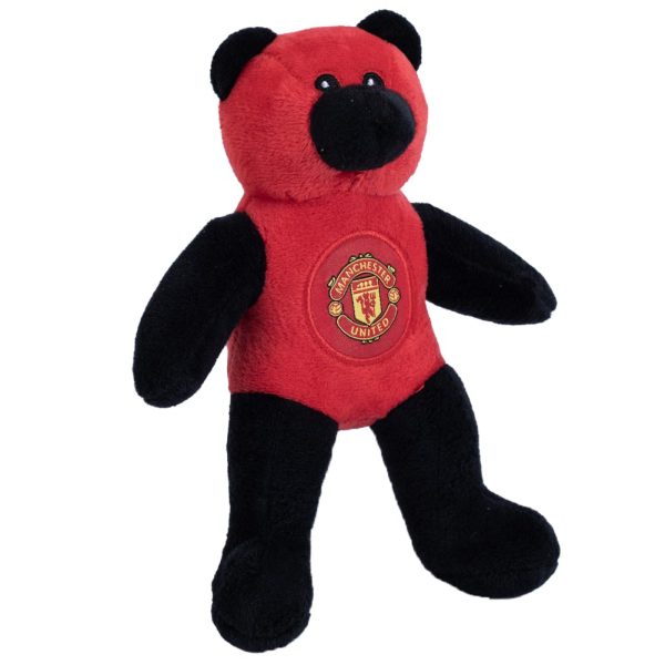 manchester united fc contrast mini bear