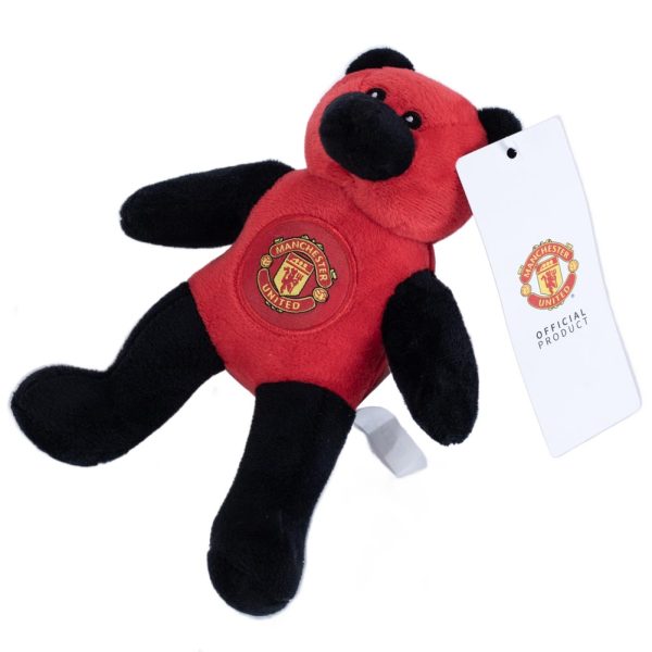 manchester united fc contrast mini bear