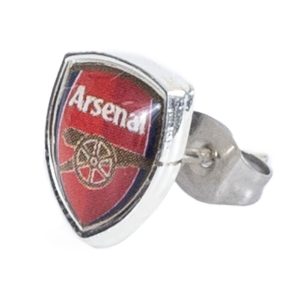 arsenal fc colour stud earring