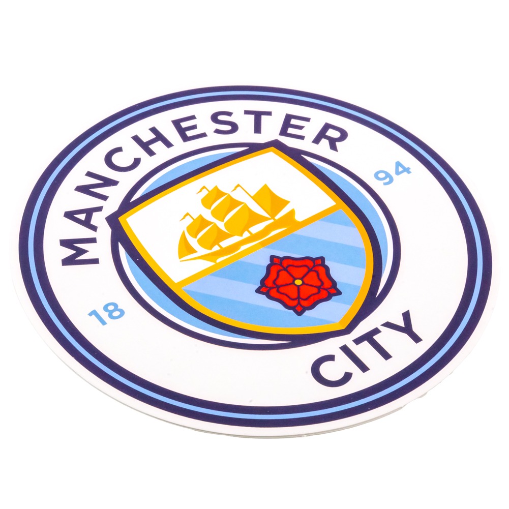 manchester city fc crest car sticker manchester city fc crest car sticker