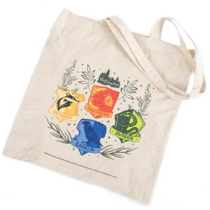 harry potter herbology canvas tote bag