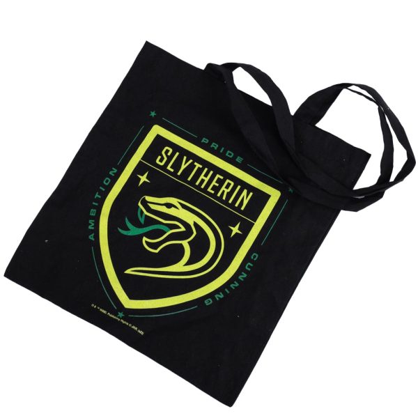 harry potter slytherin canvas tote bag