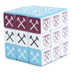 west ham united fc rubik’s cube