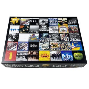 the beatles album collage 1000pc puzzle