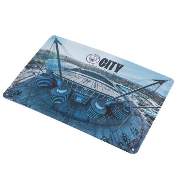 manchester city fc 2pk stadium sign