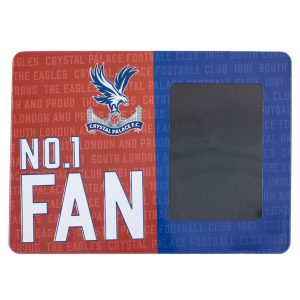 crystal palace fc no1 fan picture frame sign