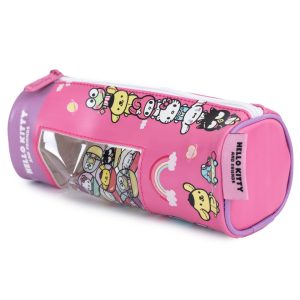 hello kitty barrel pencil case