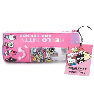 hello kitty barrel pencil case